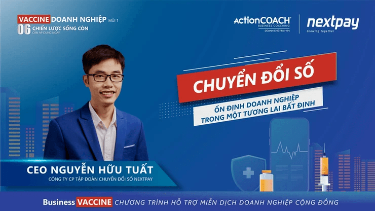 CEO NextPay Nguyễn Hữu Tuất, chuyển đổi số giúp doanh nghiệp phát triển ổn định trong tương lai bất