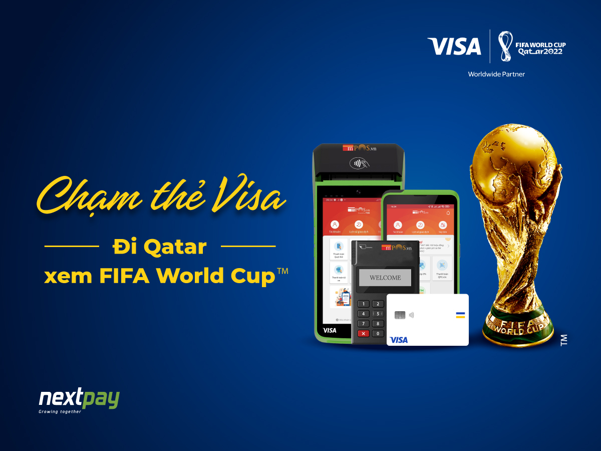 Sự kiện 'Chạm thẻ Visa, đi Qatar xem FIFA World Cup™'